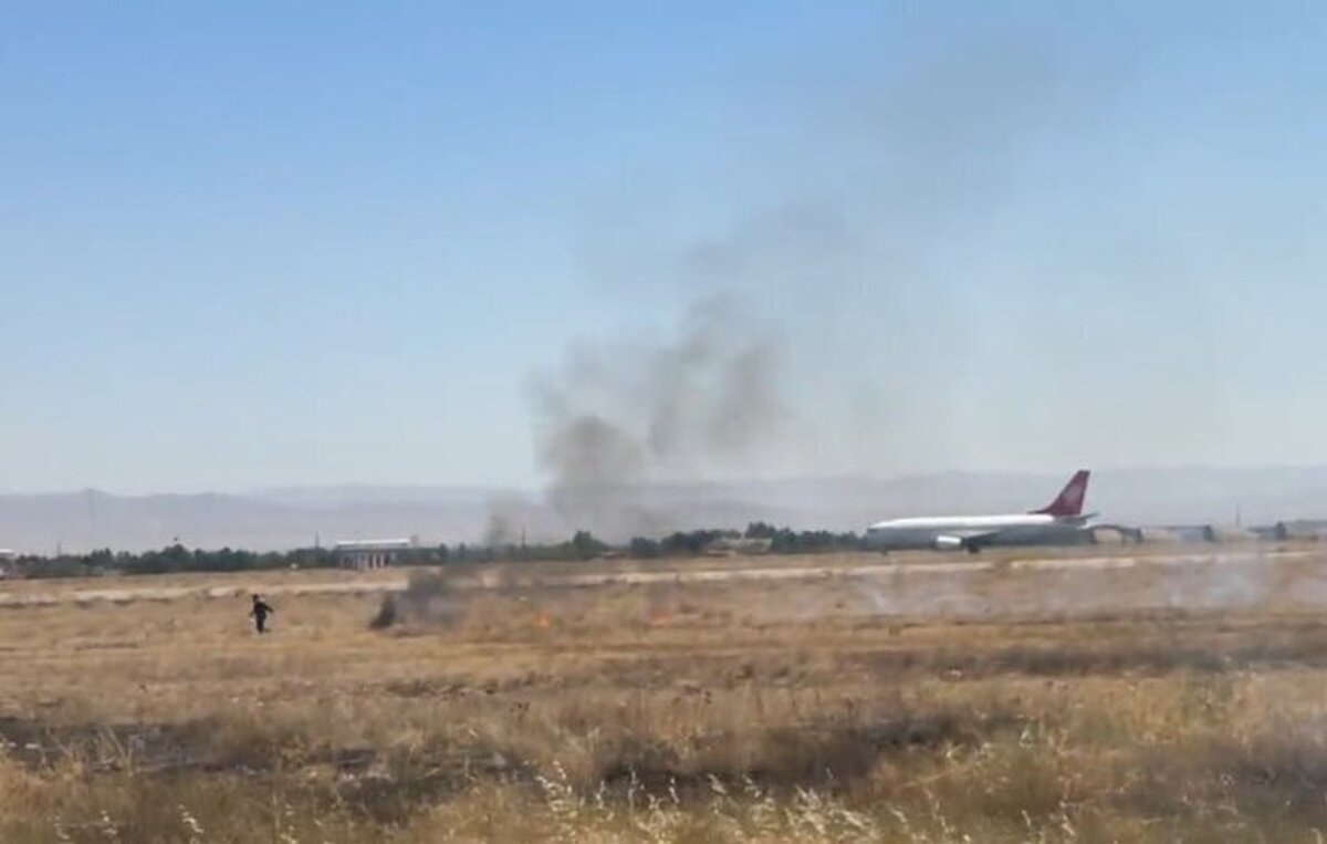 علت دود و آتش‌در فرودگاه مشهد چه بود؟