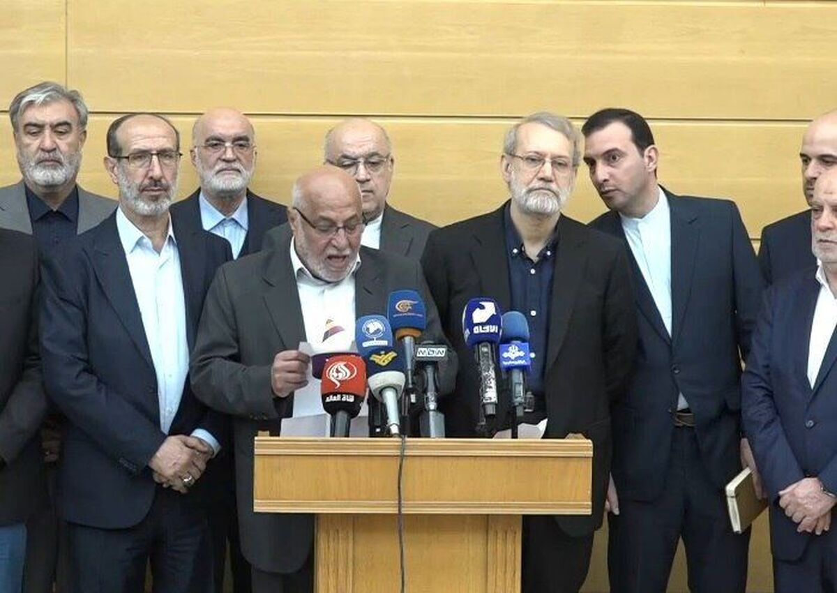 لاریجانی وارد لبنان شد