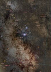 عکس چشمگیر از کهکشان راه شیری بر فراز صحرای ابوظبی