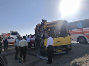 حادثه وحشتناک برای اتوبوس سرویس دانشجویی+ جزئیات