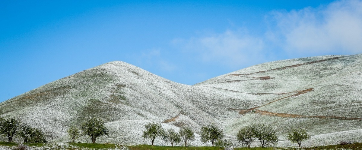 بارش نخستین برف پاییزی در مازندران