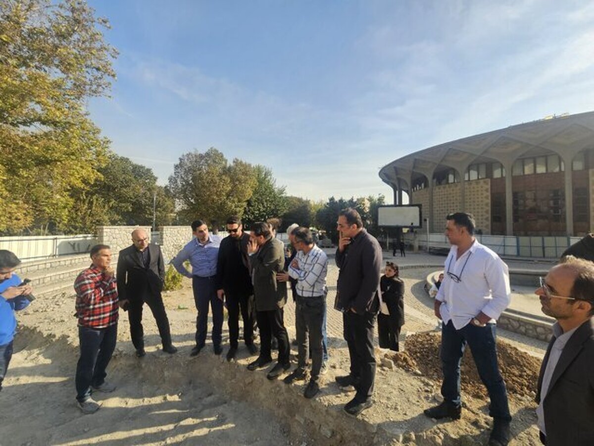 پایان پروژه حریم تئاترشهر در دی ماه  کمبود اعتبارات تنها دلیل تأخیر در پروژه