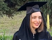 ببینید| اشک شوق بهنوش طباطبایی در جشن فارغ التحصیلی دکترای روانشناسی