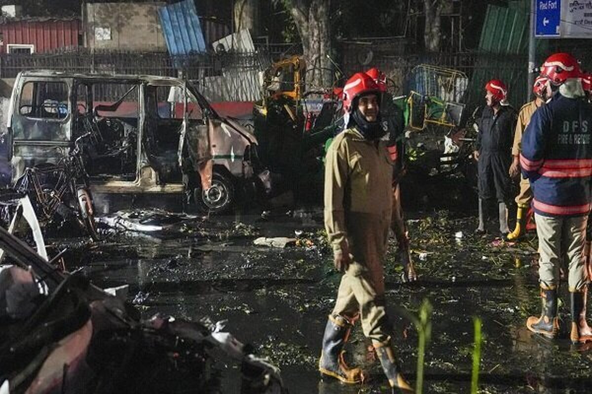 انفجار یک خودرو در پایتخت هند