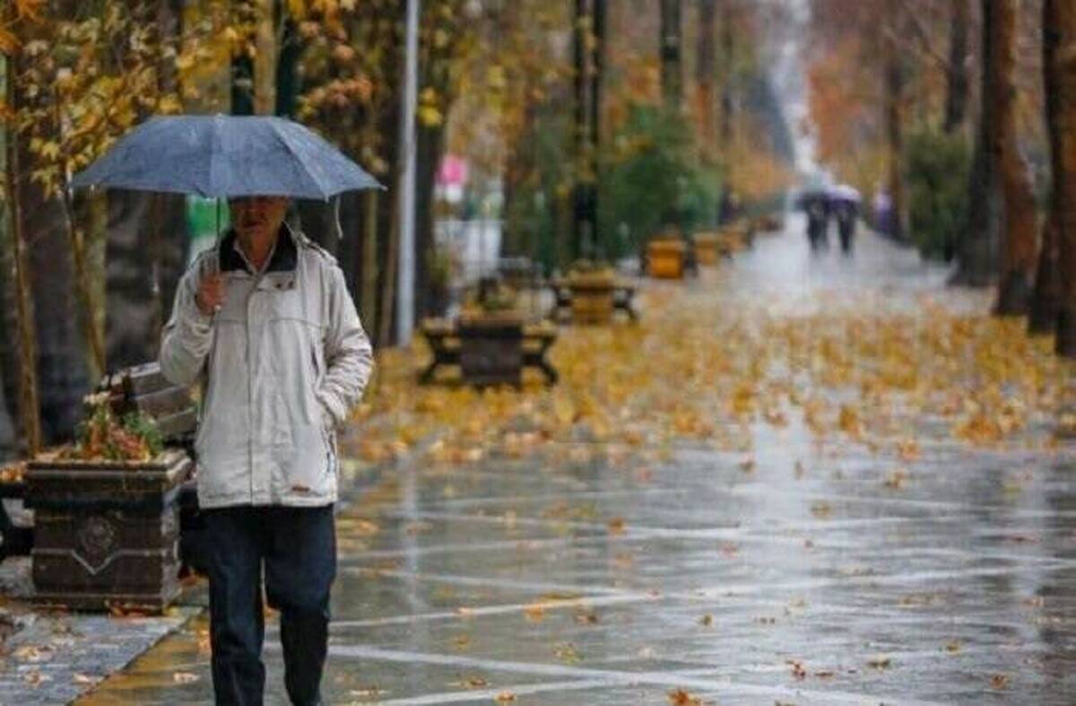 رگبار باران و رعد و برق در غرب کشور