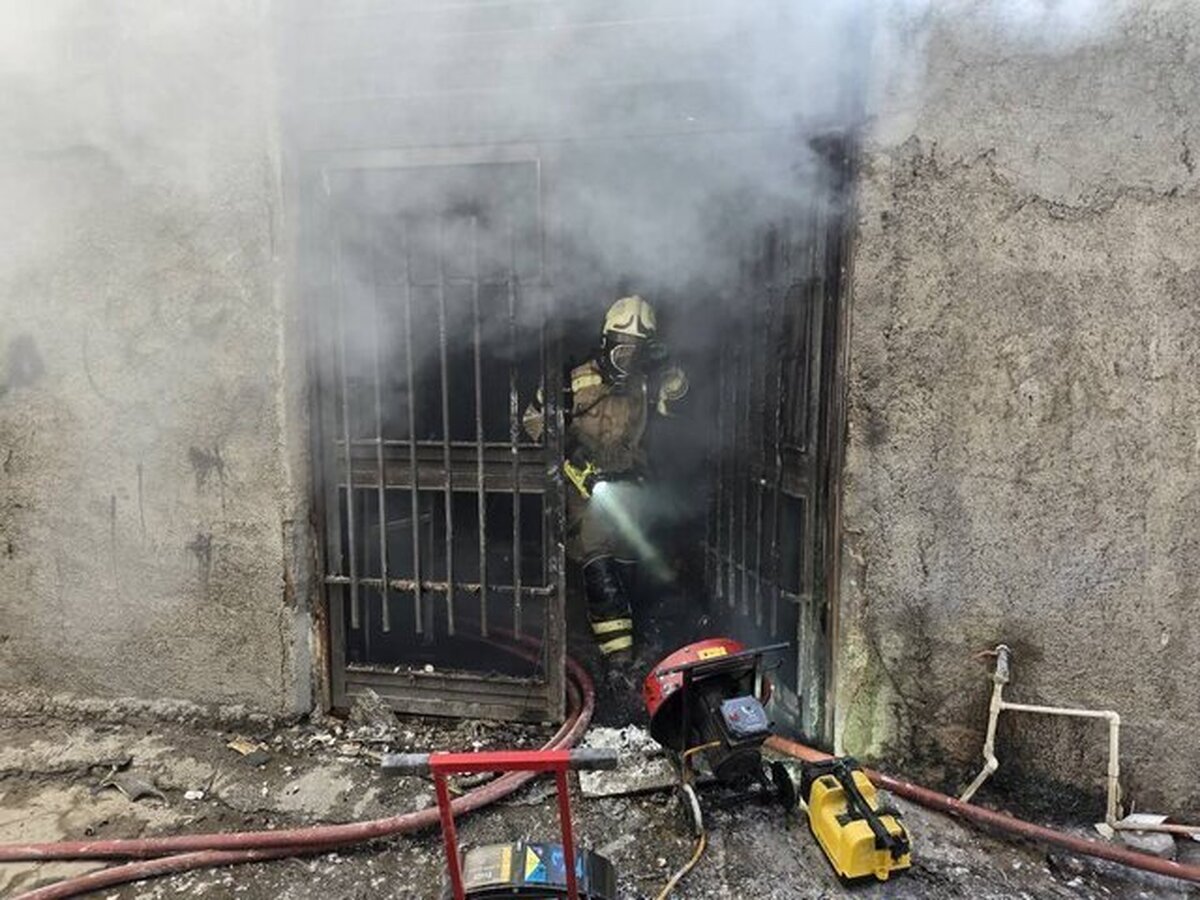 آتش سوزی در جنوب تهران/ جزئیات