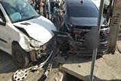 تصادف زنجیره‌ای در تهران/آمار مصدومان