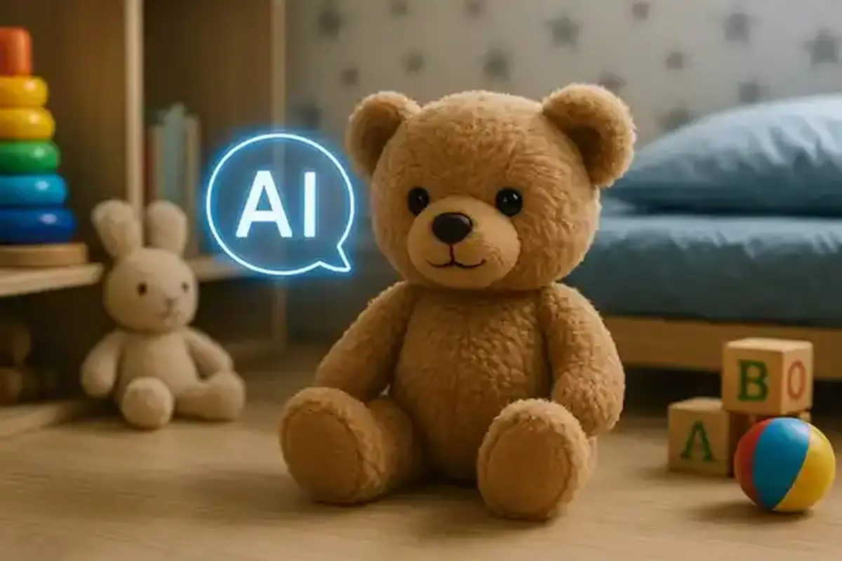 خرس عروسکی مجهز به هوش مصنوعی برای کودکان خطرساز شد