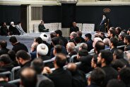 دومین شب مراسم عزاداری شهادت حضرت فاطمه (س) با حضور رهبر انقلاب