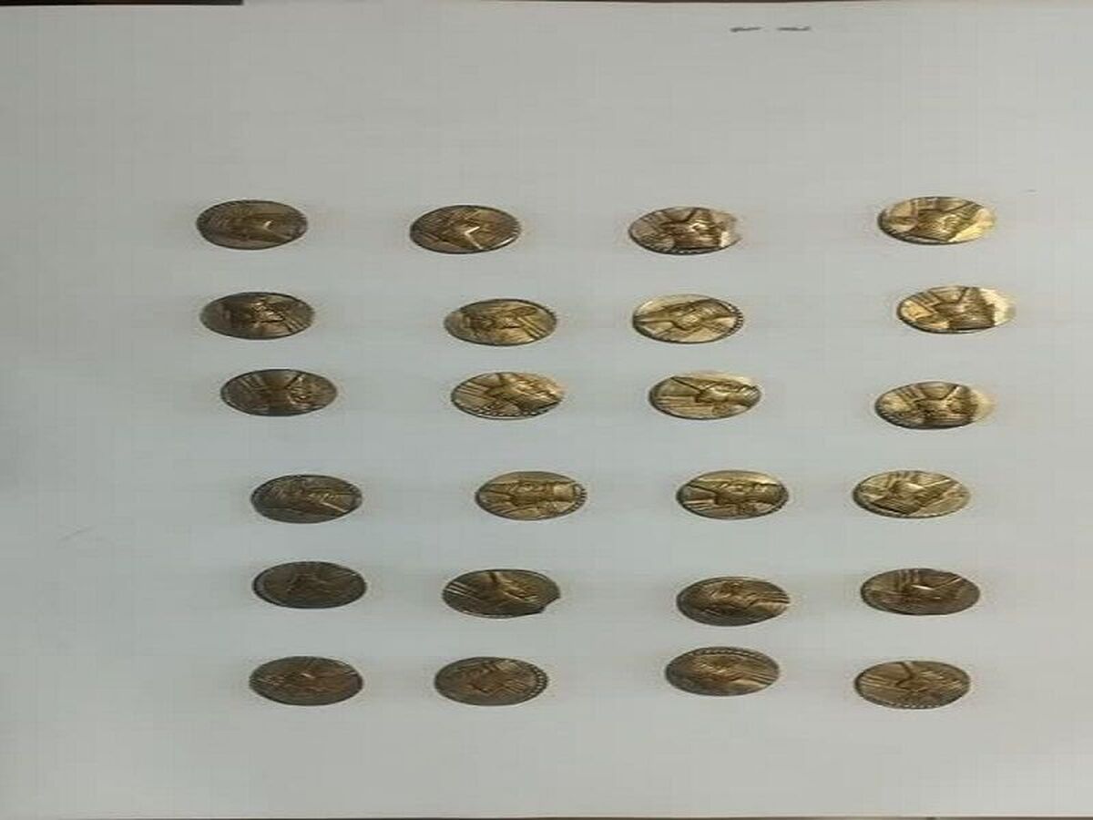 ۷۴ سکه تاریخی در اسدآباد کشف شد  دستگیری فروشنده اموال تاریخی