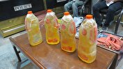 کشف روغن‌های خوراکی آغشته به ۱۱ کیلو شیشه