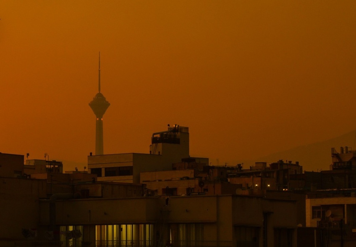 وضعیت هوای تهران دوباره قرمز شد