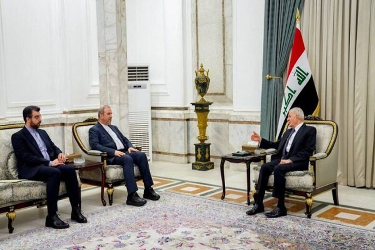تاکید رئیس جمهور عراق بر تقویت روابط با ایران