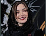 ببینید| خوش و بش بهنوش طباطبایی با علیرضا قربانی در جشن حافظ