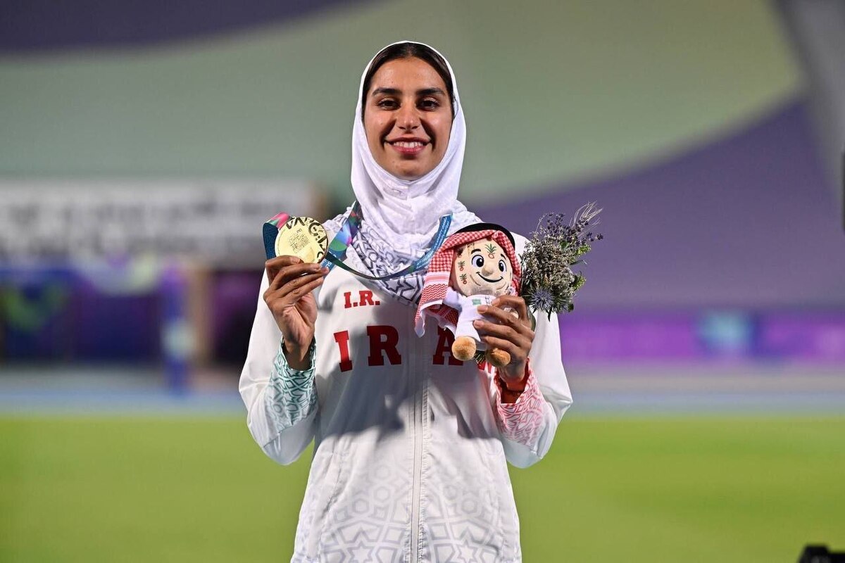 محیطی‌زاده: رکورد ملی هفت‌گانه ایران را ۱۰۰ امتیاز افزایش دادم