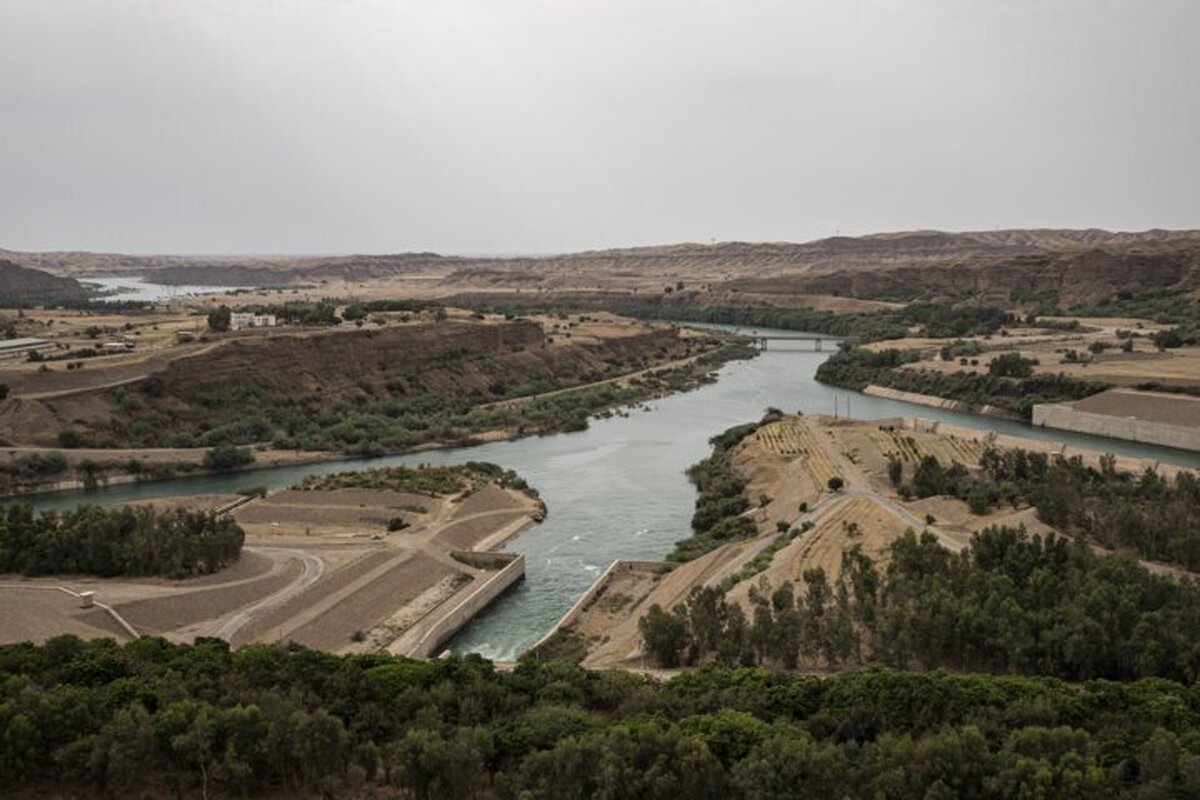 نیروگاه سد کرخه بدلیل کاهش آب دریاچه از مدار تولید برق خارج شد